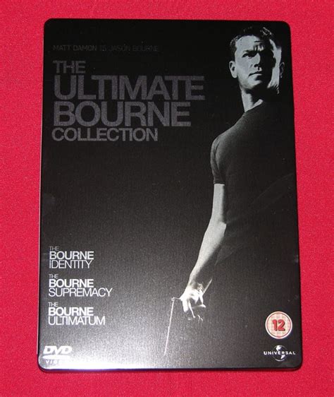 the ultimate bourne collection steel box set|The Ultimate Bourne Collection Steel box set [2007] [DVD].